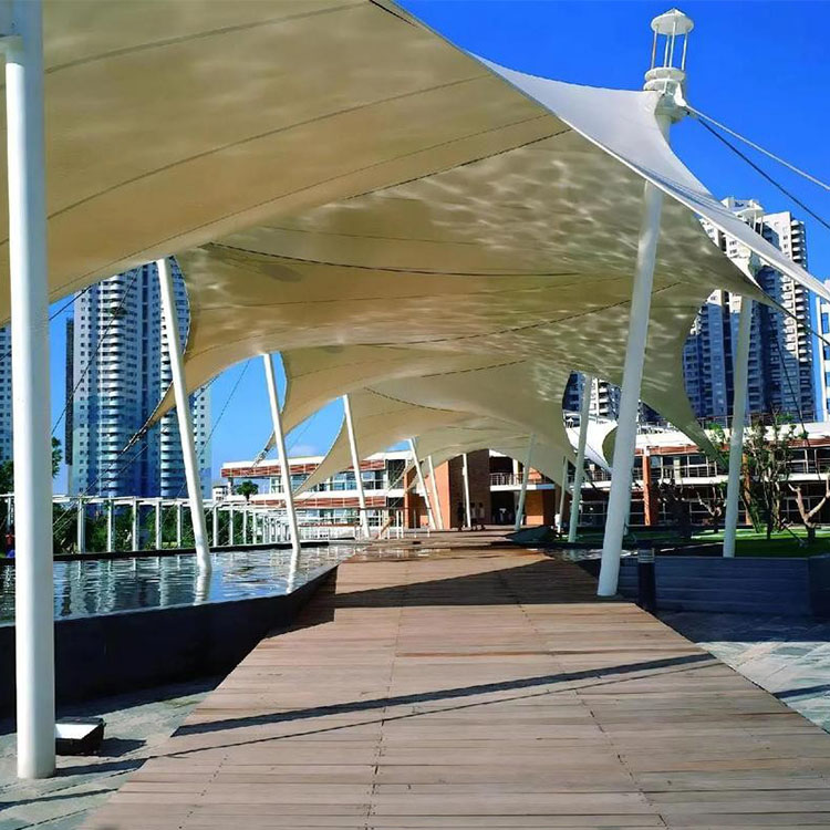 巴里坤哈萨克膜结构景观棚