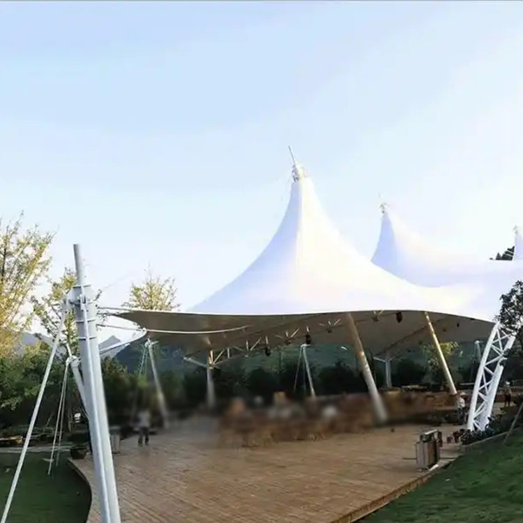 巴里坤哈萨克膜结构景观棚