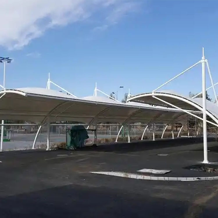 巴里坤哈萨克膜结构电动车棚
