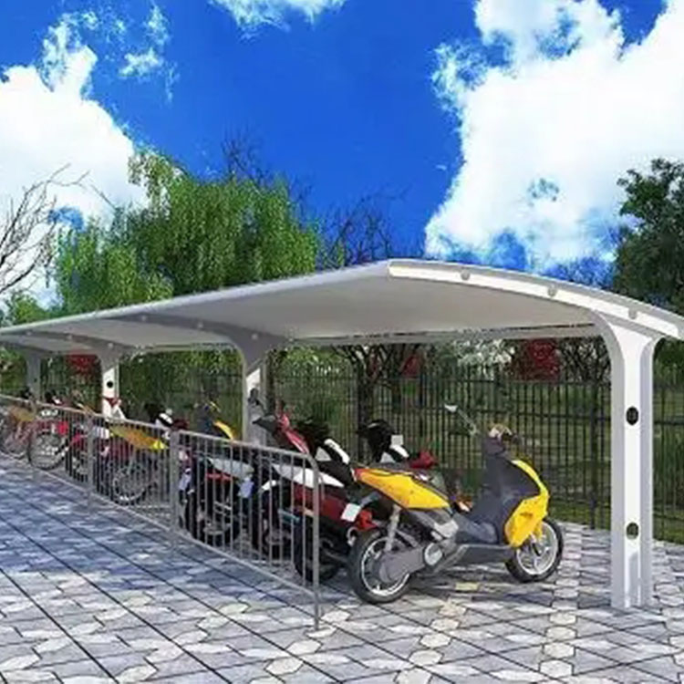 巴里坤哈萨克膜结构电动车棚