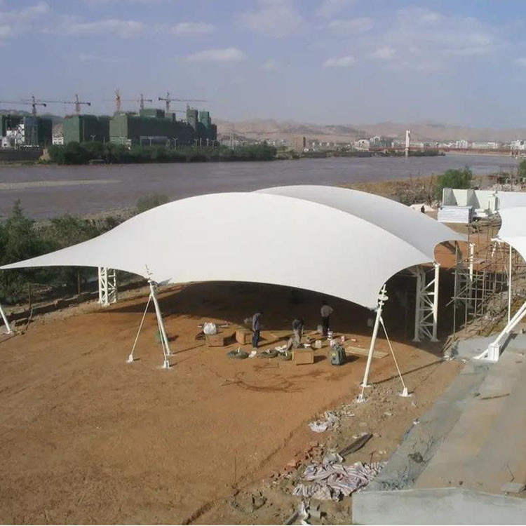 巴里坤哈萨克膜结构汽车棚